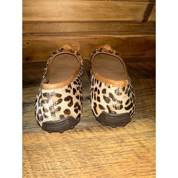Sperry Top-Sider Kendall Leopard Print Calf Hair Flats Size 6 - Picture 6 of 15